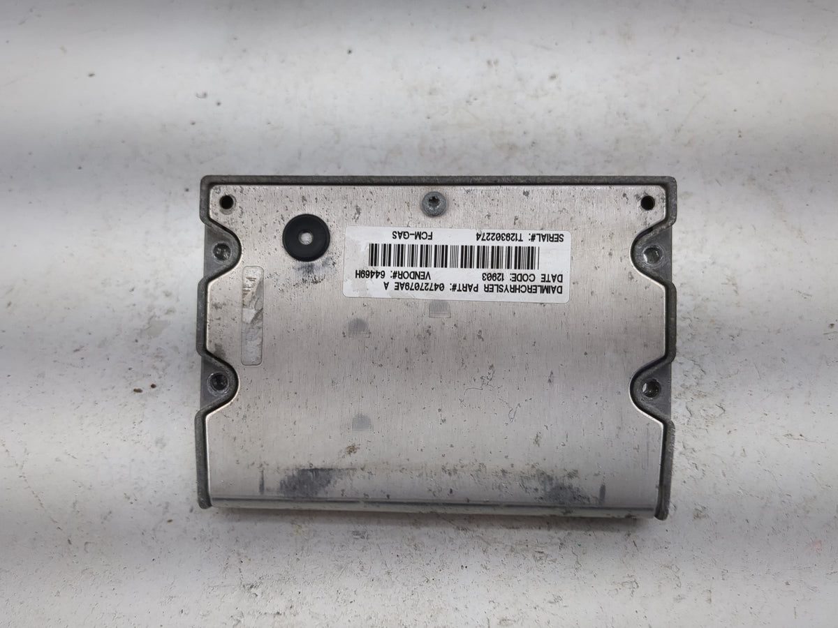 2002-2002 Chrysler Town & Country Transmission Control Module Tcu Tcm - Oemusedautoparts1.com