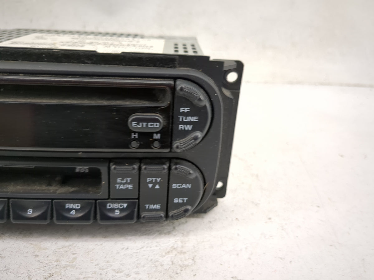 2001-2002 Chrysler Town & Country Radio AM FM Cd Player Receiver Replacement Fits Fits 1998 1999 2000 2001 2002 OEM Used Aut