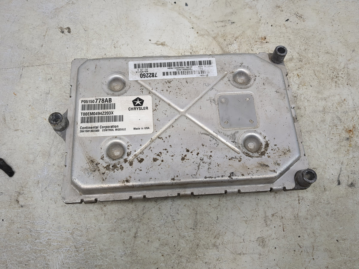 2014 Chrysler Town & Country PCM Engine Control Computer ECU ECM PCU OEM OEM Used Auto Parts - Oemusedautoparts1.com