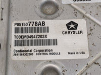 2014 Chrysler Town & Country PCM Engine Control Computer ECU ECM PCU OEM OEM Used Auto Parts - Oemusedautoparts1.com