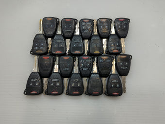 compare product Lot of 20 Dodge Keyless Entry Remote Fob OHT692427AA | M3N5WY72XX |