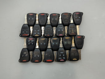 compare product Lot of 20 Dodge Keyless Entry Remote Fob OHT692427AA | OHT692713AA |
