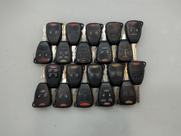 Lot of 20 Dodge Keyless Entry Remote Fob OHT692427AA | OHT692713AA | - Oemusedautoparts1.com
