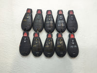 Lot of 10 Dodge Keyless Entry Remote Fob MIXED FCC IDS MIXED PART - Oemusedautoparts1.com