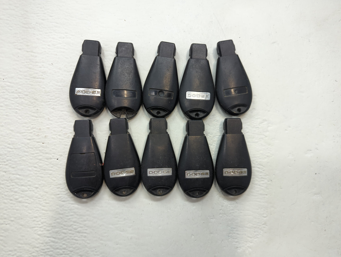 Lot of 10 Dodge Keyless Entry Remote Fob MIXED FCC IDS MIXED PART - Oemusedautoparts1.com