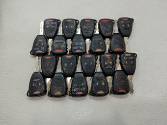 compare product Lot of 20 Dodge Keyless Entry Remote Fob OHT692427AA | OHT692713AA |