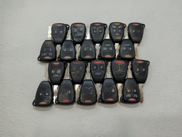 Lot of 20 Dodge Keyless Entry Remote Fob OHT692713AA | OHT692427AA | - Oemusedautoparts1.com