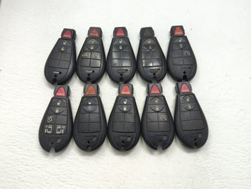 Lot of 10 Dodge Keyless Entry Remote Fob MIXED FCC IDS MIXED PART - Oemusedautoparts1.com