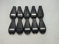 Lot of 10 Dodge Keyless Entry Remote Fob MIXED FCC IDS MIXED PART - Oemusedautoparts1.com