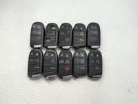 Lot of 10 Dodge Keyless Entry Remote Fob MIXED FCC IDS MIXED PART - Oemusedautoparts1.com