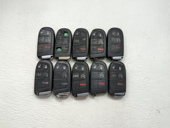 compare product Lot of 10 Dodge Keyless Entry Remote Fob MIXED FCC IDS MIXED PART