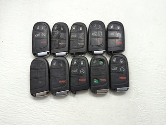 compare product Lot of 10 Dodge Keyless Entry Remote Fob MIXED FCC IDS MIXED PART