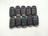 Lot of 10 Dodge Keyless Entry Remote Fob MIXED FCC IDS MIXED PART - Oemusedautoparts1.com
