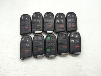 compare product Lot of 10 Dodge Keyless Entry Remote Fob MIXED FCC IDS MIXED PART