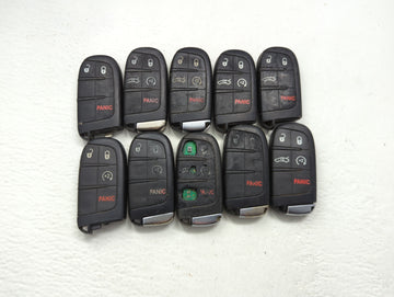 Lot of 10 Dodge Keyless Entry Remote Fob MIXED FCC IDS MIXED PART - Oemusedautoparts1.com