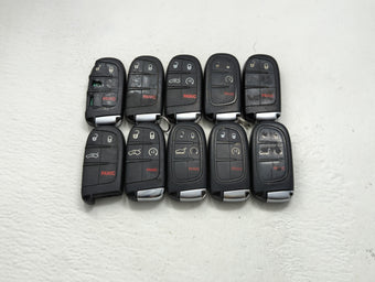 compare product Lot of 10 Dodge Keyless Entry Remote Fob MIXED FCC IDS MIXED PART