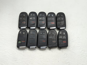 Lot of 10 Dodge Keyless Entry Remote Fob MIXED FCC IDS MIXED PART - Oemusedautoparts1.com
