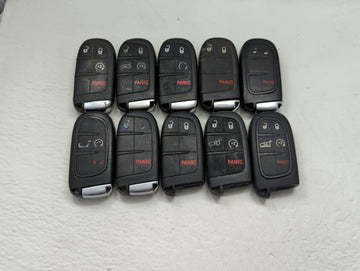 Lot of 10 Dodge Keyless Entry Remote Fob MIXED FCC IDS MIXED PART - Oemusedautoparts1.com