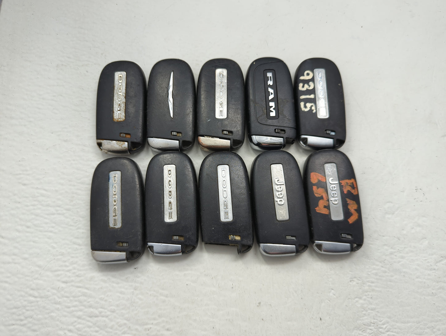 Lot of 10 Keyless Entry Remote Fob MIXED FCC IDS MIXED PART NUMBERS - Oemusedautoparts1.com