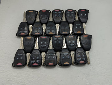 Lot of 20 Dodge Keyless Entry Remote Fob OHT692427AA MIXED PART NUMBERS - Oemusedautoparts1.com