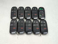 Lot of 10 Dodge Keyless Entry Remote Fob M3N-40821302 MIXED PART NUMBERS - Oemusedautoparts1.com