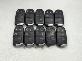 compare product Lot of 10 Dodge Keyless Entry Remote Fob M3N-40821302 MIXED PART NUMBERS