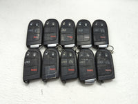 Lot of 10 Dodge Keyless Entry Remote Fob M3N-40821302 MIXED PART NUMBERS - Oemusedautoparts1.com