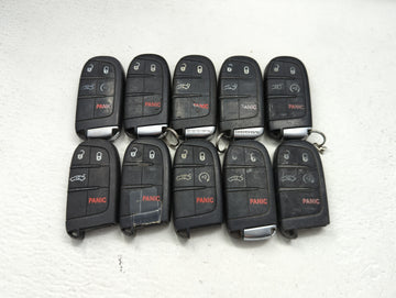 Lot of 10 Dodge Keyless Entry Remote Fob M3N-40821302 MIXED PART NUMBERS - Oemusedautoparts1.com