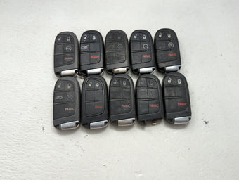 compare product Lot of 10 Dodge Keyless Entry Remote Fob MIXED FCC IDS MIXED PART 1475803