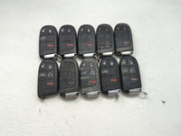 Lot of 10 Dodge Keyless Entry Remote Fob MIXED FCC IDS MIXED PART 1475804 - Oemusedautoparts1.com