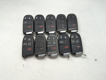 compare product Lot of 10 Dodge Keyless Entry Remote Fob MIXED FCC IDS MIXED PART 1475804