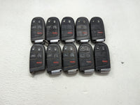 Lot of 10 Dodge Keyless Entry Remote Fob MIXED FCC IDS MIXED PART 1475815 - Oemusedautoparts1.com