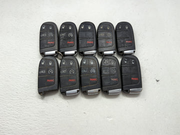 Lot of 10 Dodge Keyless Entry Remote Fob MIXED FCC IDS MIXED PART 1475815 - Oemusedautoparts1.com