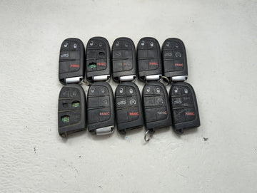 Lot of 10 Dodge Keyless Entry Remote Fob MIXED FCC IDS MIXED PART 1475817 - Oemusedautoparts1.com