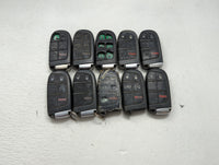 Lot of 10 Dodge Keyless Entry Remote Fob MIXED FCC IDS MIXED PART 1475818 - Oemusedautoparts1.com