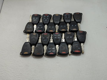 Lot of 20 Dodge Keyless Entry Remote Fob MIXED FCC IDS MIXED PART 1476547 - Oemusedautoparts1.com
