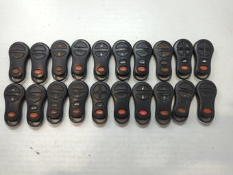 compare product Lot of 20 Dodge Keyless Entry Remote Fob GQ43VT9T | GQ43VTI7T 04759008 |