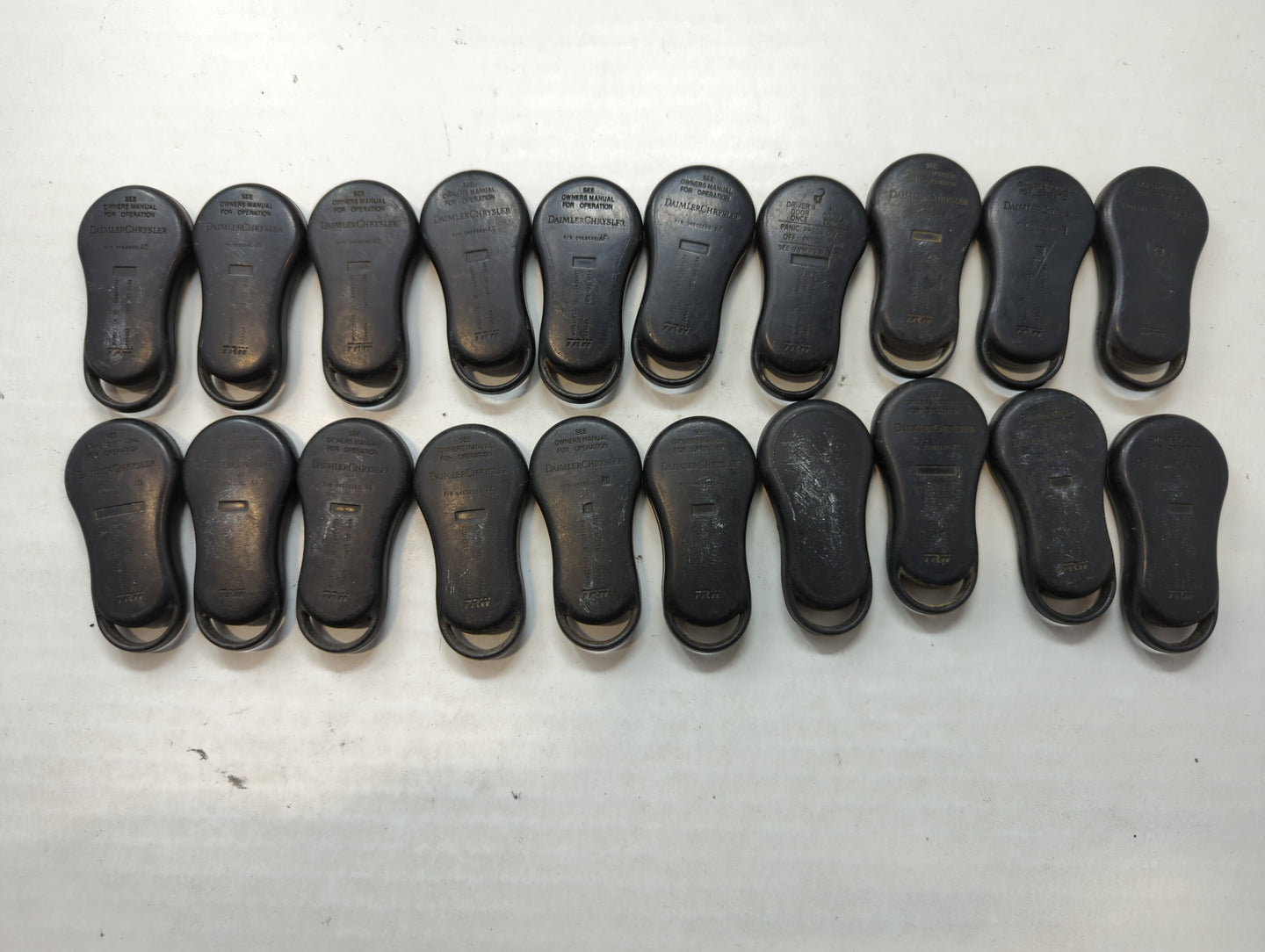 Lot of 20 Dodge Keyless Entry Remote Fob GQ43VT9T | GQ43VTI7T 04759008 | - Oemusedautoparts1.com