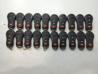 compare product Lot of 20 Dodge Keyless Entry Remote Fob GQ43VT9T | GQ43VTI7T 04759008 |