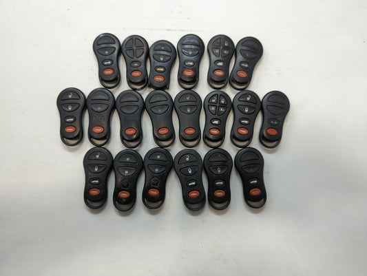 Lot of 20 Dodge Keyless Entry Remote Fob GQ43VT18T | GQ43VTI7T - Oemusedautoparts1.com