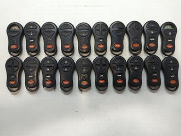 Lot of 20 Dodge Keyless Entry Remote Fob GQ43VT18T | GQ43VTI7T - Oemusedautoparts1.com