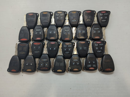 Lot of 20 Dodge Keyless Entry Remote Fob OHT692715AA | M3N5WY72XX MIXED - Oemusedautoparts1.com