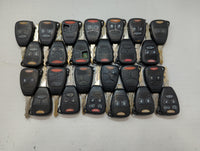 Lot of 25 Dodge Keyless Entry Remote Fob MIXED FCC IDS MIXED PART NUMBERS - Oemusedautoparts1.com