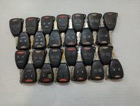 Lot of 25 Dodge Keyless Entry Remote Fob MIXED FCC IDS MIXED PART NUMBERS - Oemusedautoparts1.com