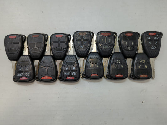 Lot of 15 Dodge Keyless Entry Remote Fob MIXED FCC IDS MIXED PART NUMBERS - Oemusedautoparts1.com