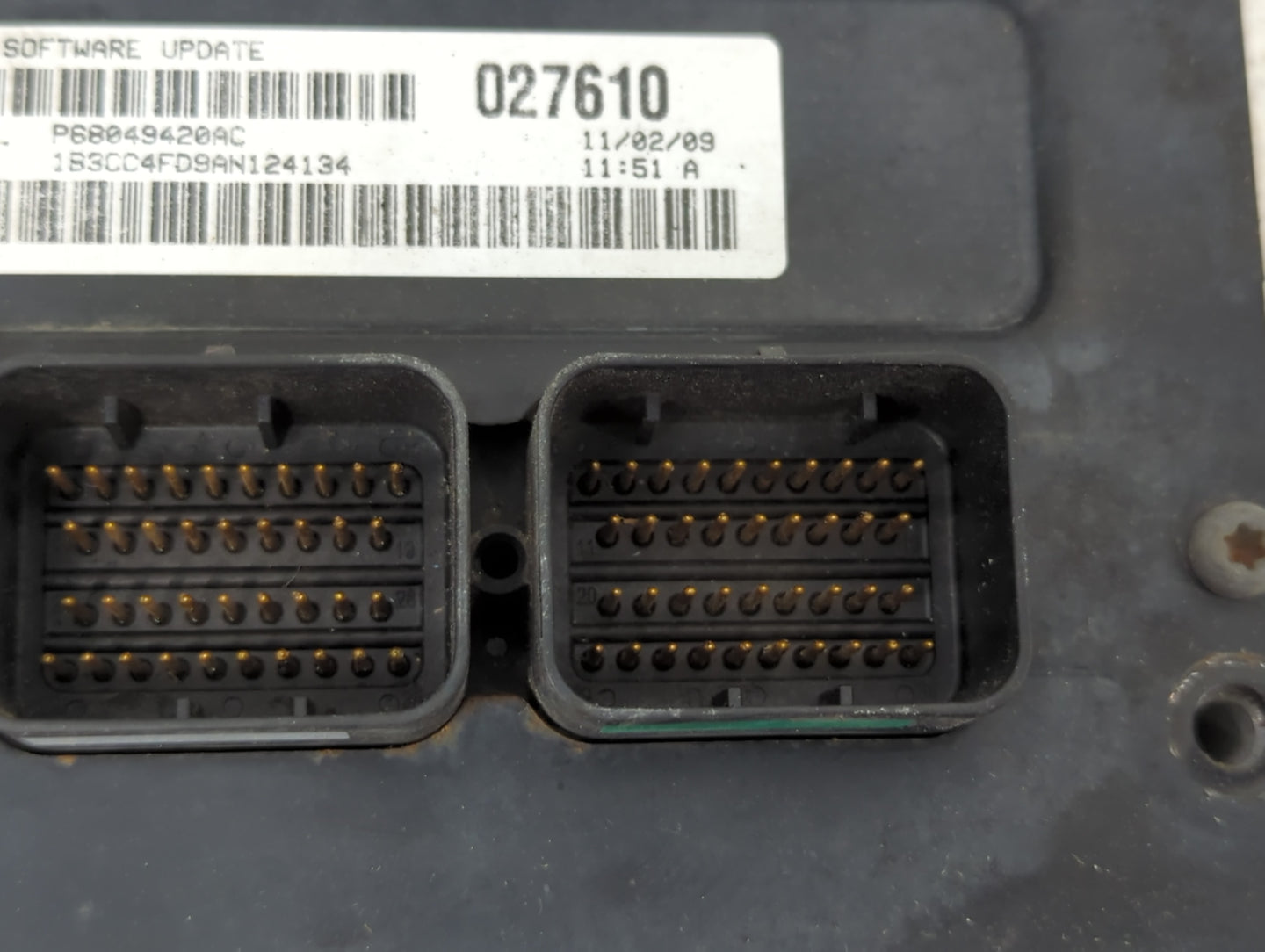 2009-2010 Dodge Avenger PCM Engine Control Computer ECU ECM PCU OEM Fits Fits 2009 2010 OEM Used Auto Parts - Oemusedautopar