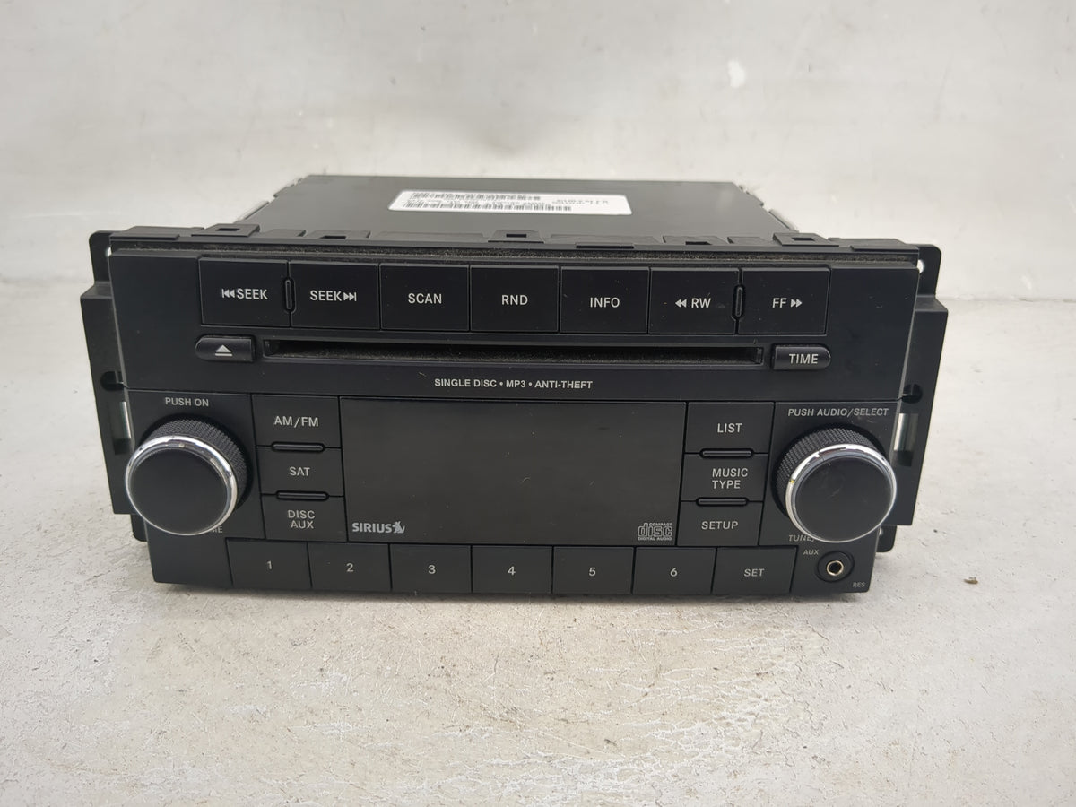2011-2014 Dodge Avenger Radio AM FM Cd Player Receiver Replacement Fits Fits 2011 2012 2013 2014 OEM Used Auto Parts - Oemus