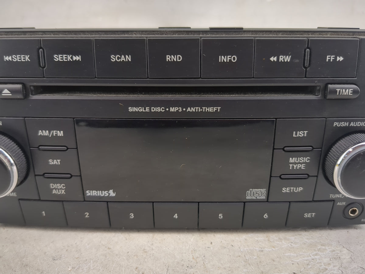 2011-2014 Dodge Avenger Radio AM FM Cd Player Receiver Replacement Fits Fits 2011 2012 2013 2014 OEM Used Auto Parts - Oemus