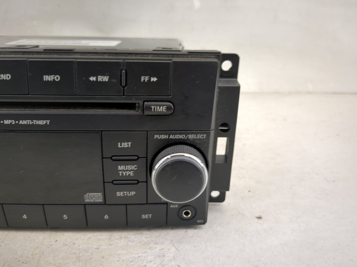 2011-2014 Dodge Avenger Radio AM FM Cd Player Receiver Replacement Fits Fits 2011 2012 2013 2014 OEM Used Auto Parts - Oemus