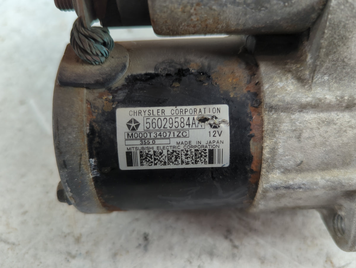 2011-2014 Dodge Avenger Car Starter Motor Solenoid OEM Fits Fits 2011 2012 2013 2014 2015 2016 2017 OEM Used Auto Parts - Oe